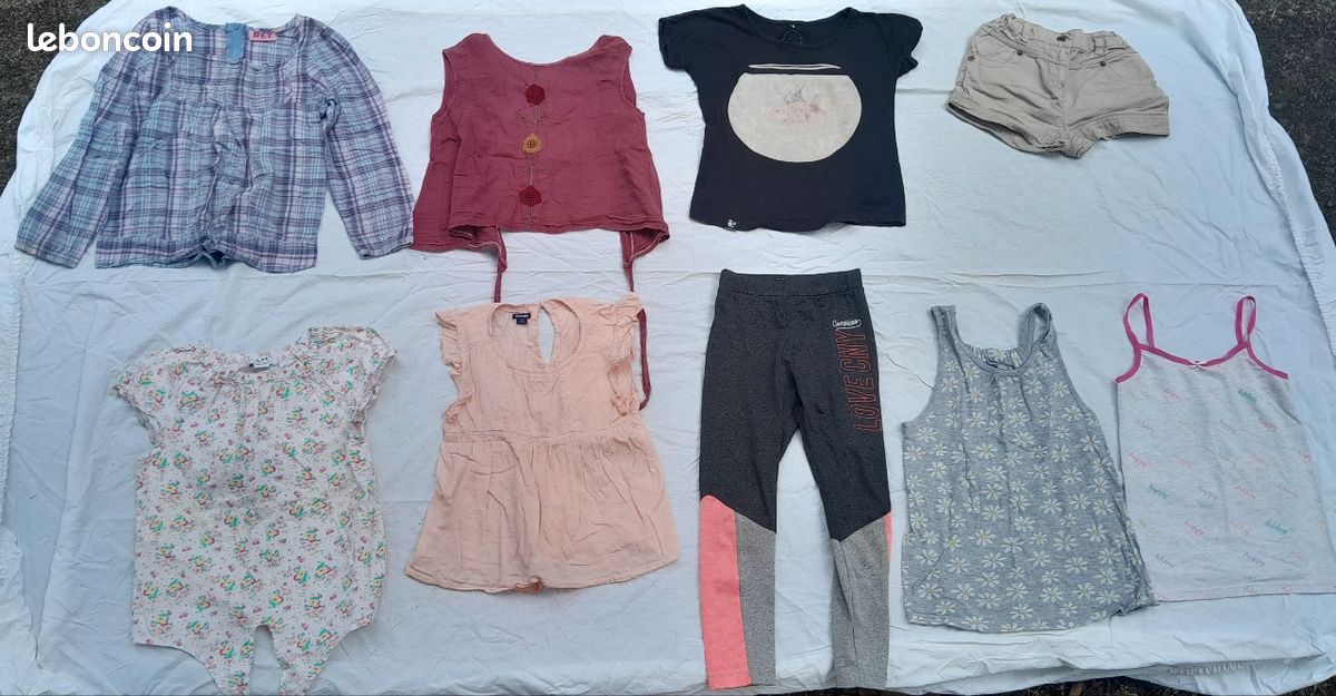 Vêtements fille 6 ans (28 pièces) (image 5)