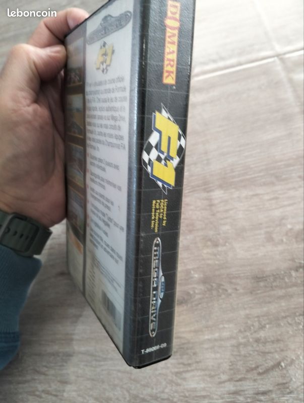 JEU SEGA MEGADRIVE F1 DOMARK COMPLET EN BOITE