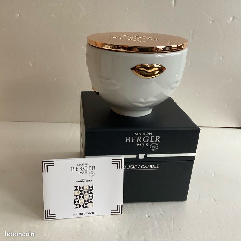 Bougie née d’une collaboration BERGER / JONATHAN ADLER (image 1)