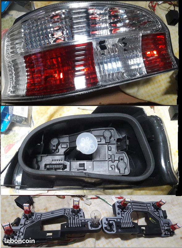 Feux arrière citroen saxo LED (image 2)