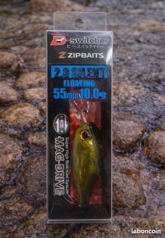 LEURRE CRANKBAIT ZIPBAITS B SWITCHER 1.0 4,5CM à 26,50 € par ZIP BAITS