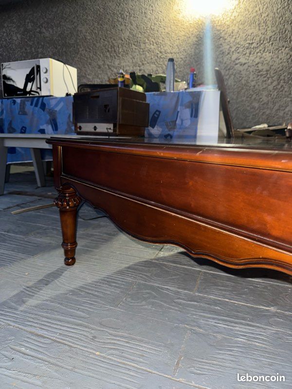 Grande table basse bois massif format xxl (image 9)
