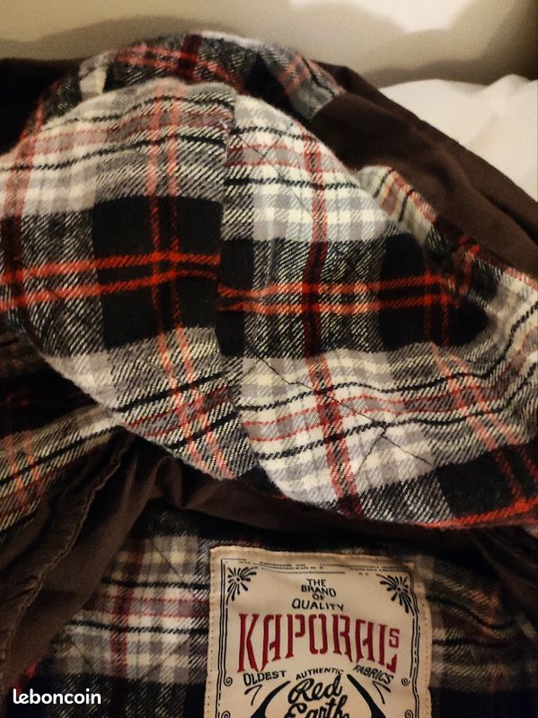 Parka marron Kaporal taille L (image 2)