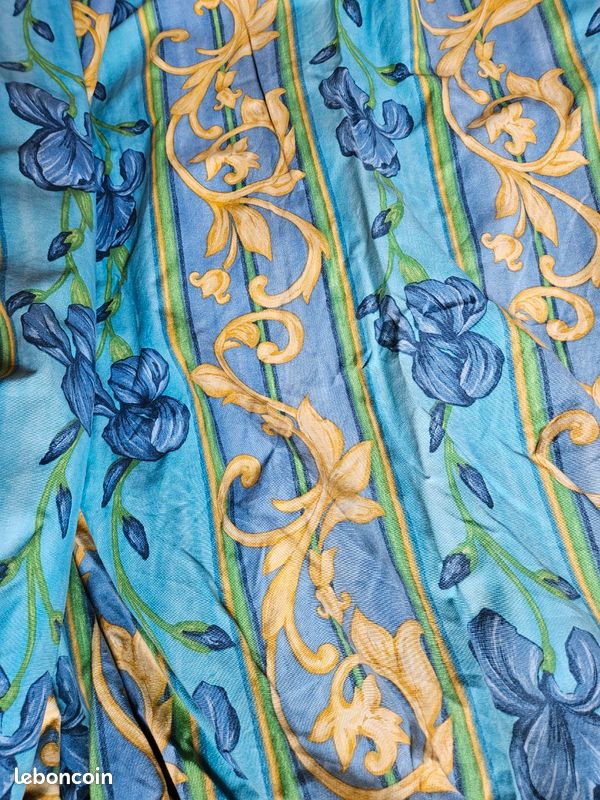 Tissu Empire fleur de lys mètre - RIDEAUX ET TISSUS AMEUBLEMENT