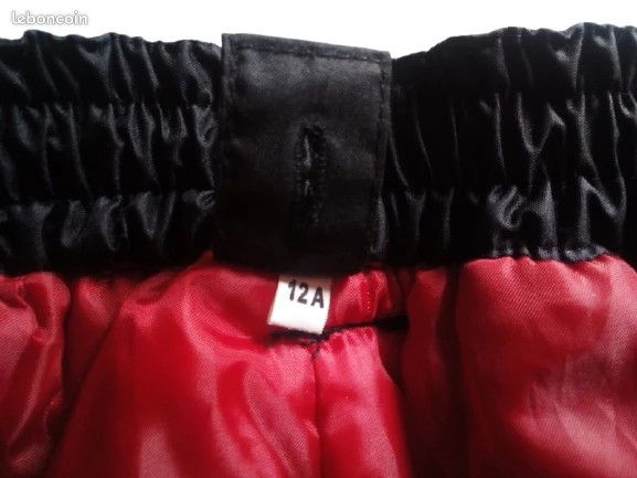 Pantalon-Ski fille "Tex" Taille 12 ans, coloris noir, doublé coloris rouge, excellent état 🎿 (image 8)