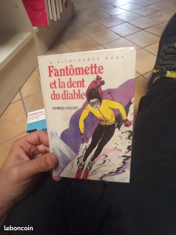 Livre fantômette et la dent du diable bibliothèque rose (image 1)