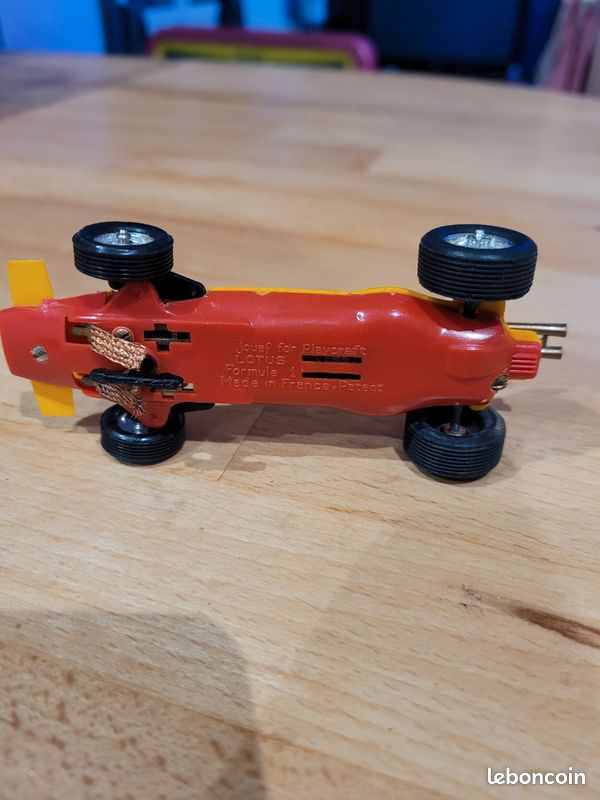 Coffret Jouef Rallye Lotus F1 - Rouge Et Jaune - Espagne - Réf 396