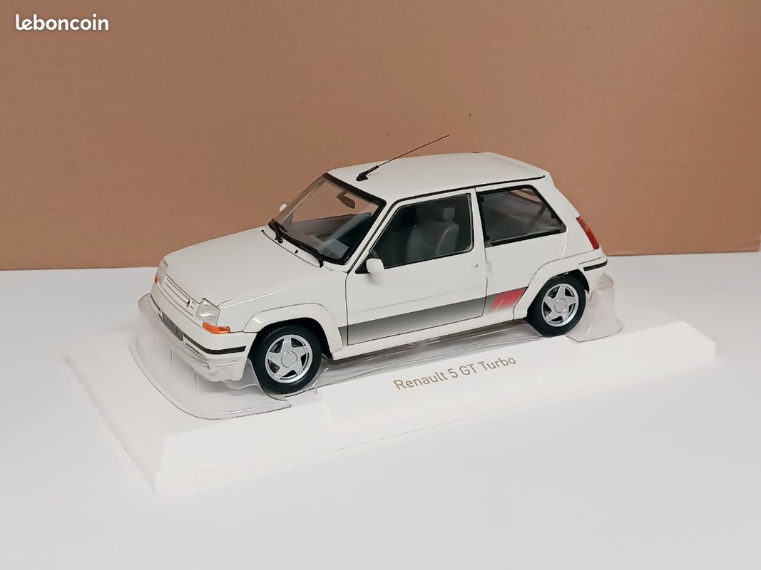 Renault Supercinq GT turbo blanche Jetcar Norev 1/43 - Modélisme