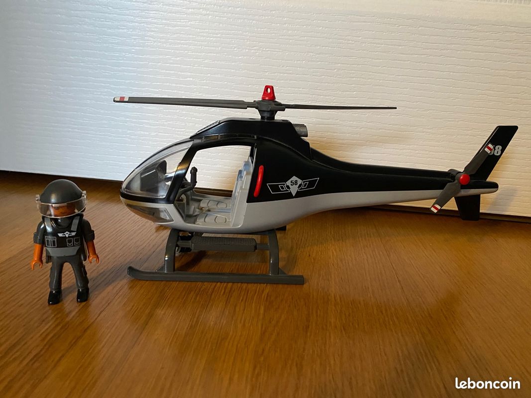 Playmobil 5563 helicoptere police (image 1)
