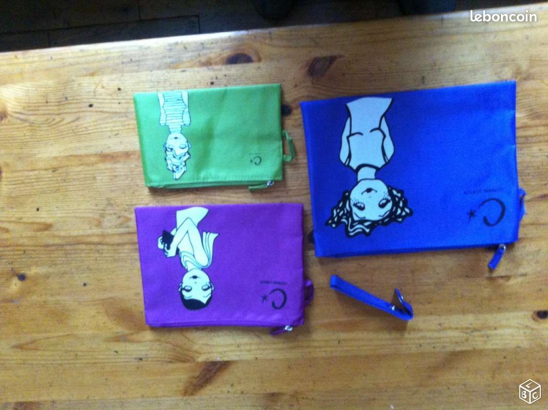 Lot de 3 pochettes CORINNE COBSON neuves(djmark) (image 1)