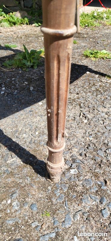 Ancienne chaise en bois en cannage (image 7)