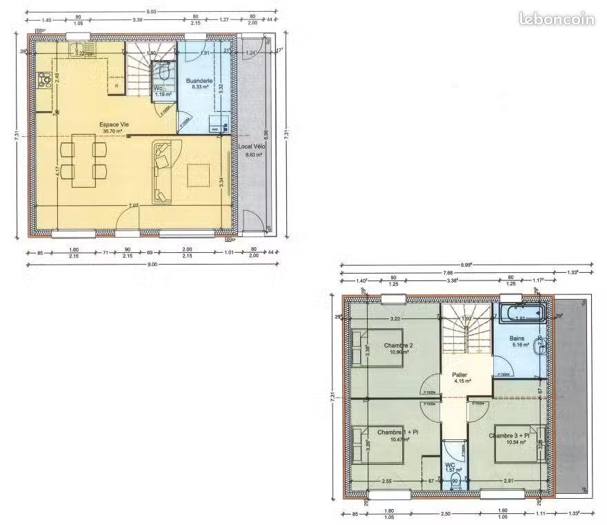 Maison 4 pièces 87 m² · à Orgères · 87 m² · 231 000 €