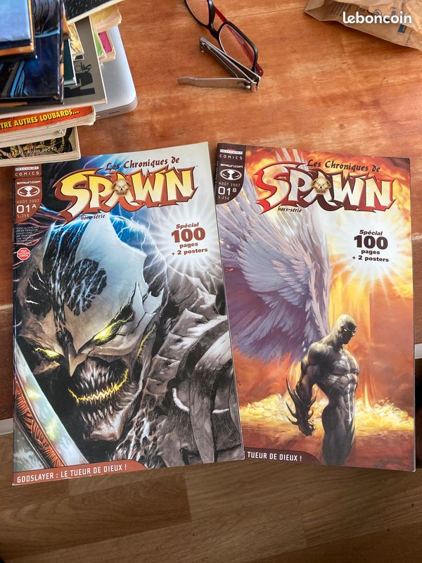 Lot chroniques de spawn 01 À et 01 b (image 1)