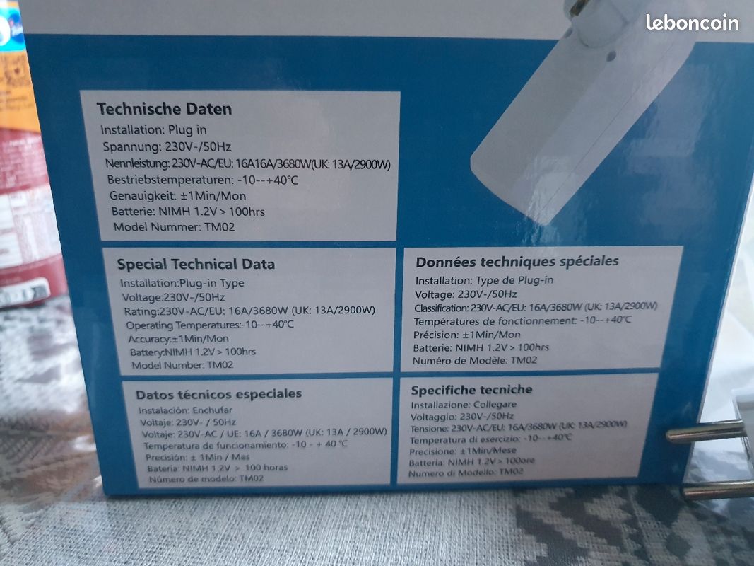 Prises programmables (image 1)