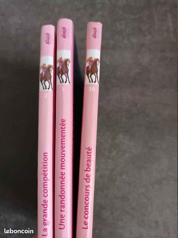 Lot de 4 livres jeunesse. Mes amis les chevaux. Lolirock (image 1)