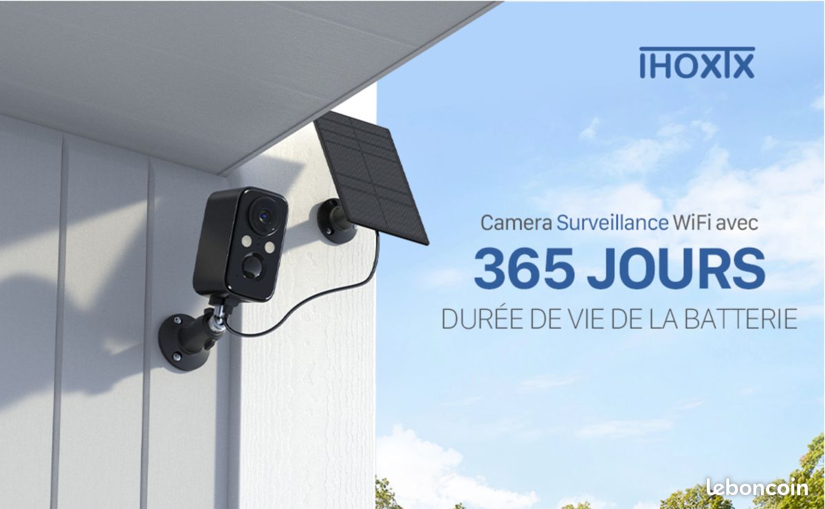 Caméra de sécurité extérieure sans Fil (kit de 2 caméras WiFi) (image 5)