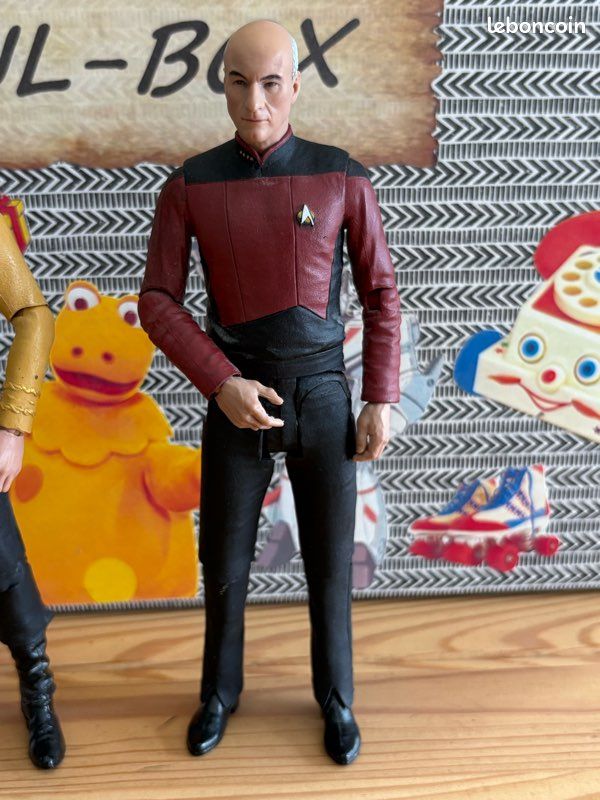 Star Trek McFarlane Jean-Luc Picard Captain Kirk Collection