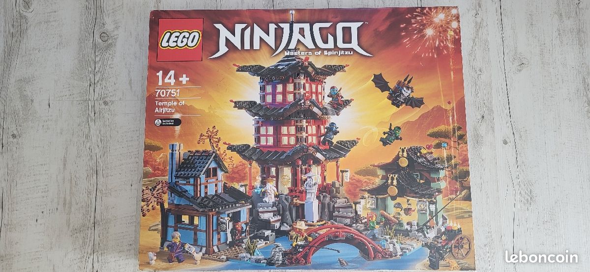 Lego Ninjago Templo Del Airjitzu LEGO Ninjago 70751 Temple Of Airjitzu