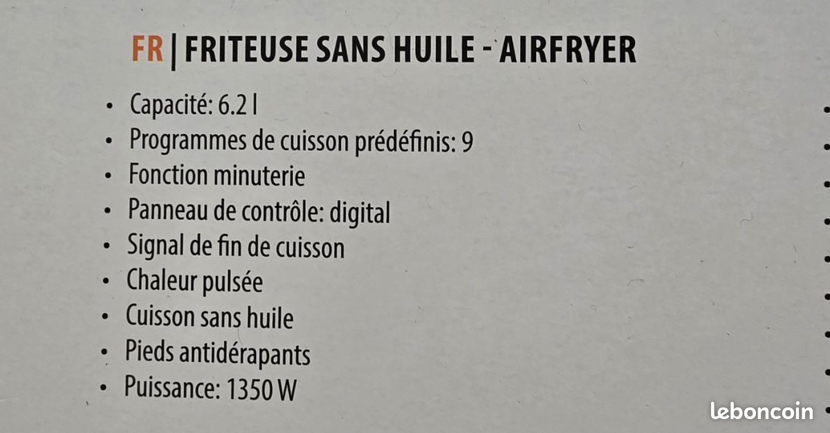 Air fryer avec fenêtre (image 5)