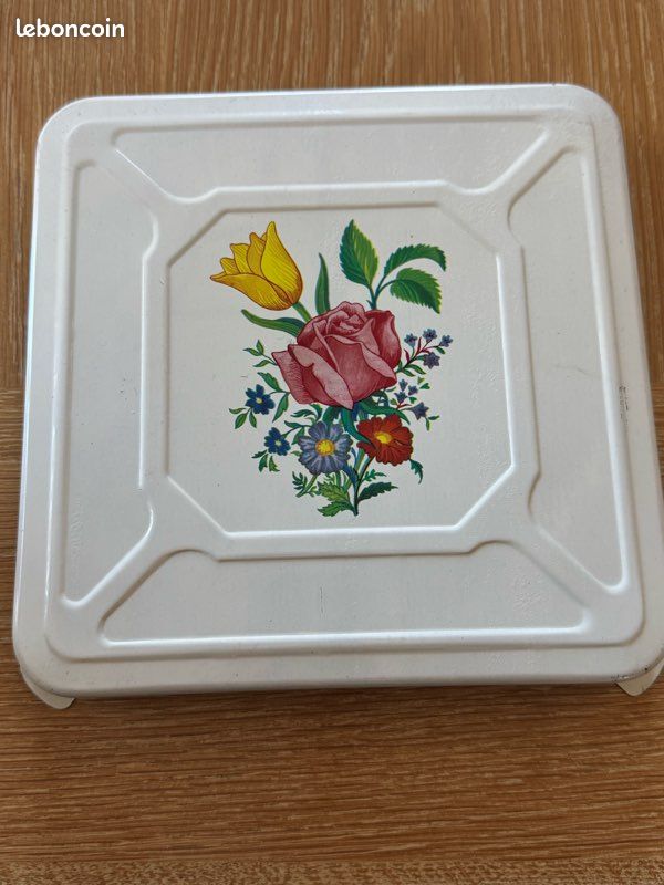 Dessous de plat fleuri – Eclats d'Antan