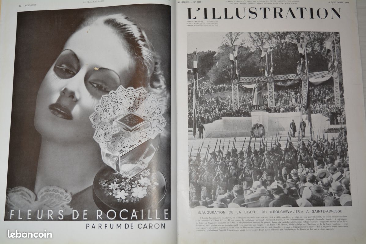 Lot de 9 revues L'illustration de 1938 (image 2)