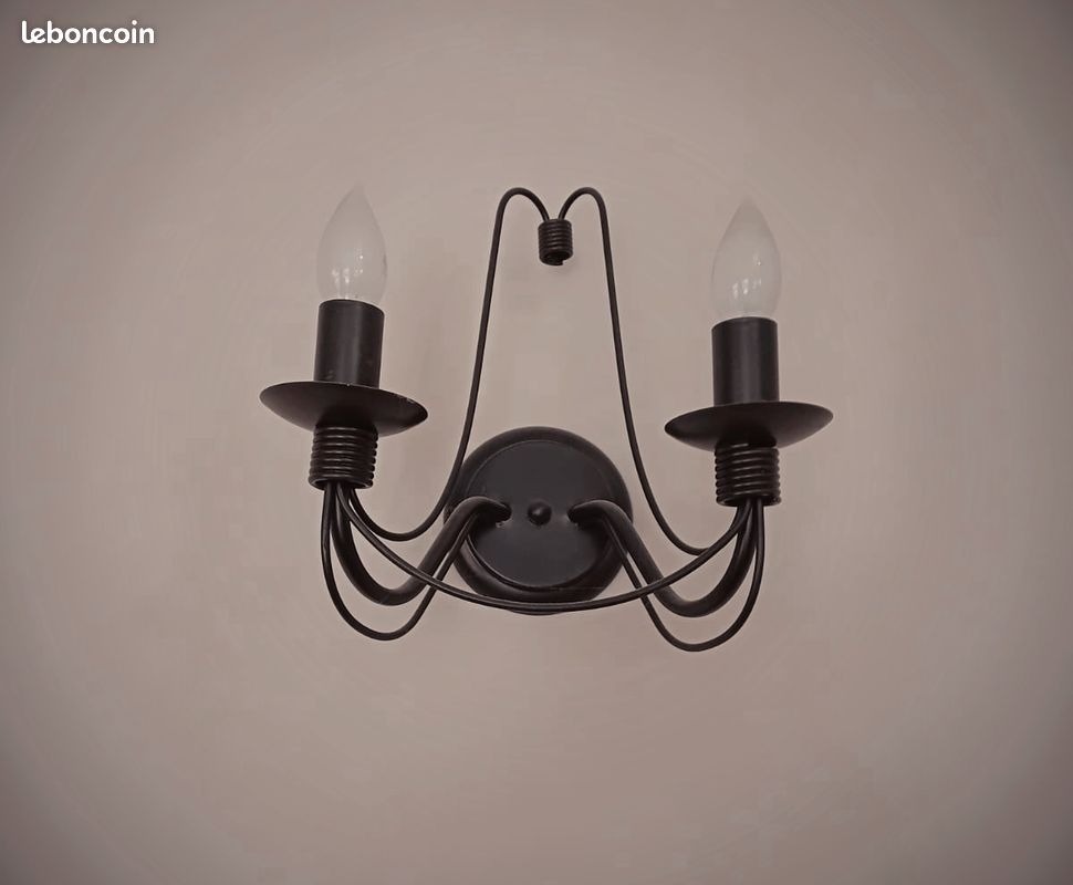 Lustre + 5 appliques (image 1)