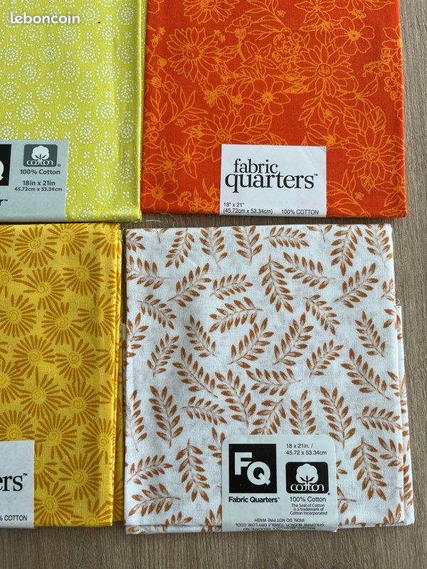 Fat quarters tissu (image 4)
