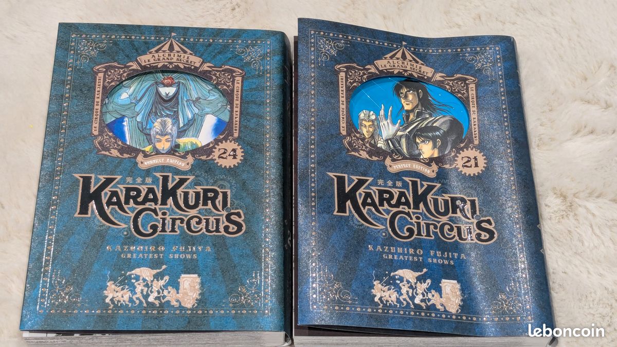 Karakuri Circus - Perfect Edition - Tomes 21 & 24 - Livres