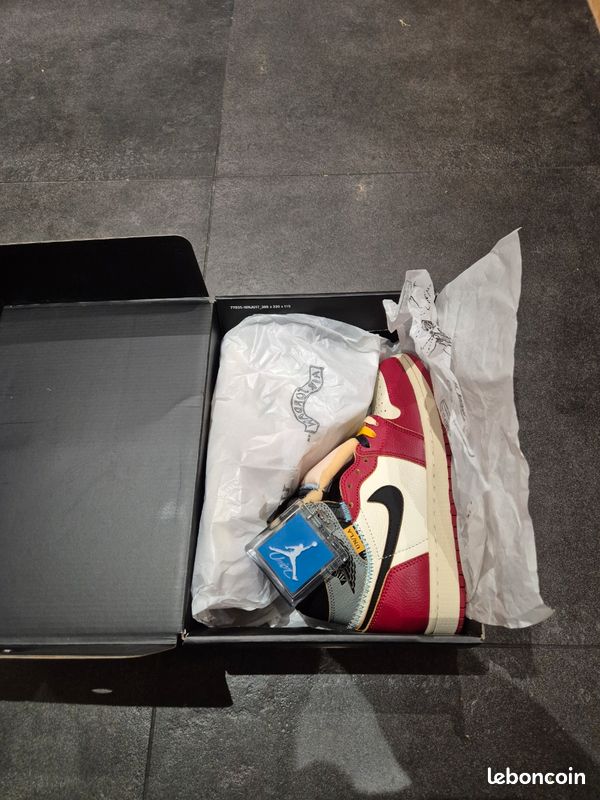 Basket air jordan 1 union chicago (image 5)