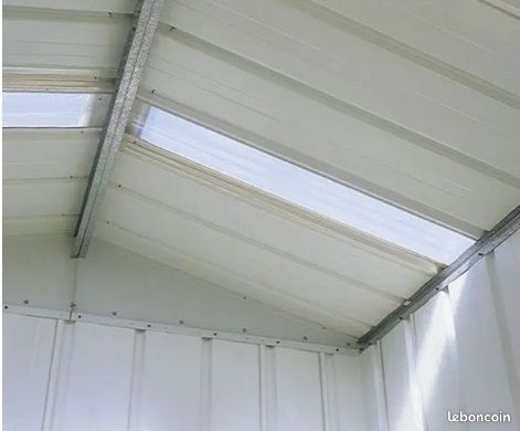 Abri de jardin métal 11,99 m² + kit ancrage Abri jardin métallique (image 3)