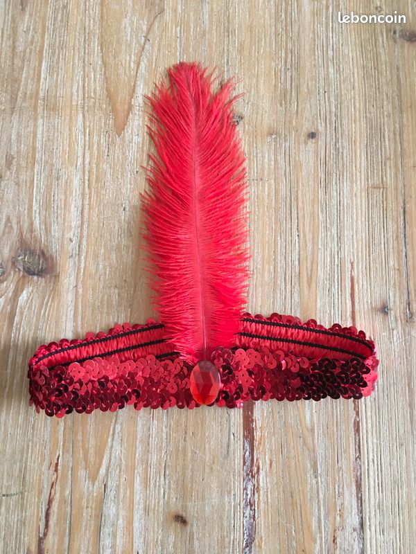 Bandeau à plumes style années 20 - Isabelle Sprung