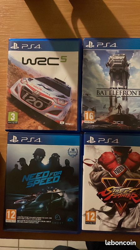 4 jeux ps4 nfs wrcs battlefront et street fighter 5 (image 1)