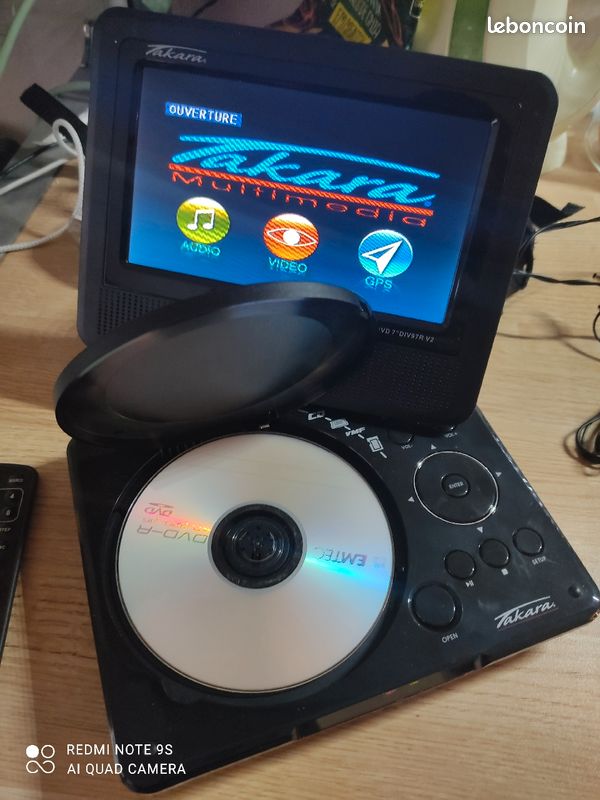 Lecteur DVD portable Takara (image 2)