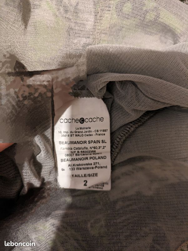 T shirt débardeur été femme T 2 (image 4)