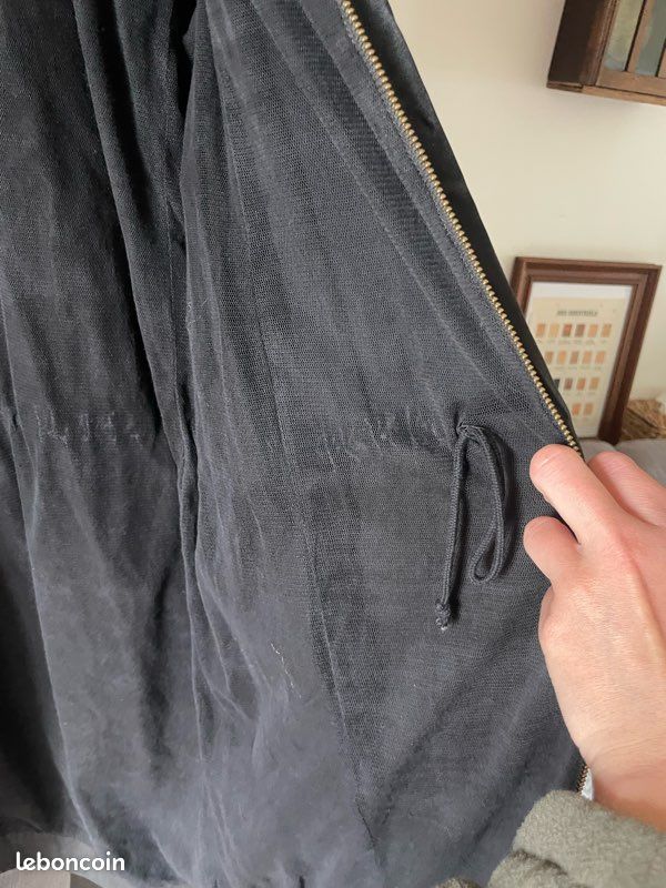 Robe manteau Vanessa Bruno noire – taille 36/38 – pièce archive hybride chic (image 14)