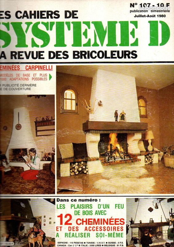 Lot de 23 revues cahiers de système D et système D (image 12)