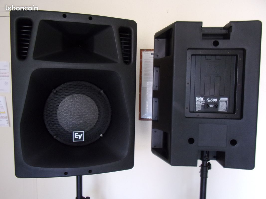 Enceintes Sono Electro Voice SX500 et ampli QSC (image 3)