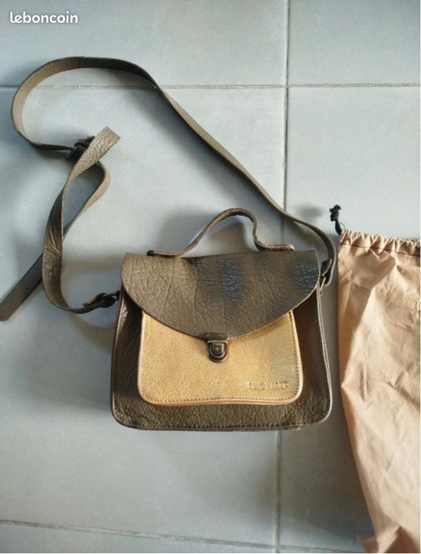 Sac mademoiselle George kaki Accessoires Bagagerie