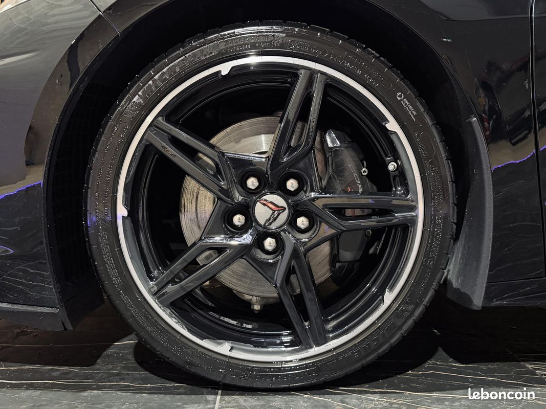 CHEVROLET CORVETTE TARGA 6.2 V8 482 BVA C8 Stingray IMMAT FRANCE 2LT ETAT NEUF 1ERE MAIN RIEN A PREVOIR (image 13)