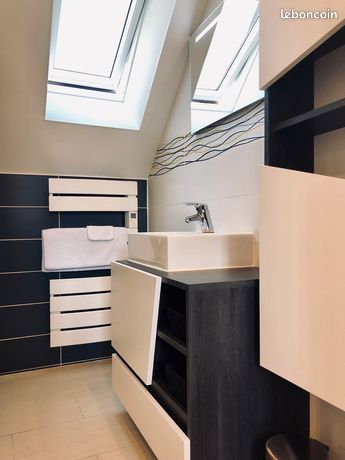 F2 Meublé haut de gamme 41m² – Proche Gare/Tram – Jardin privatif — 3
