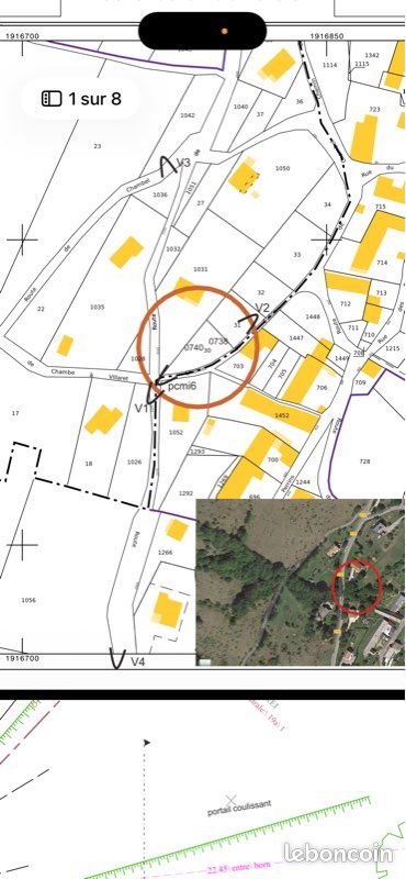 Terrain 440 m² · à Saint-Jean-de-Vaulx · 75 000 €