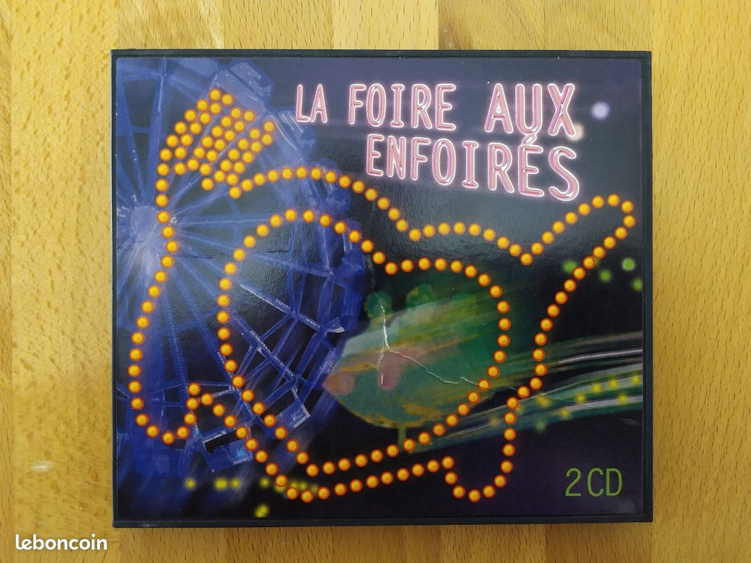 2 CD Les Enfoirés – La Foire Aux Enfoirés (image 1)
