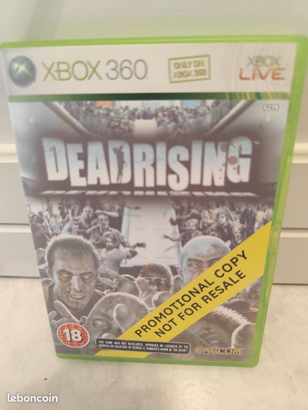 Jeu Dead Rising Complet FR Pour Xbox 360 - Édition Française - Bon état - PEGI 18