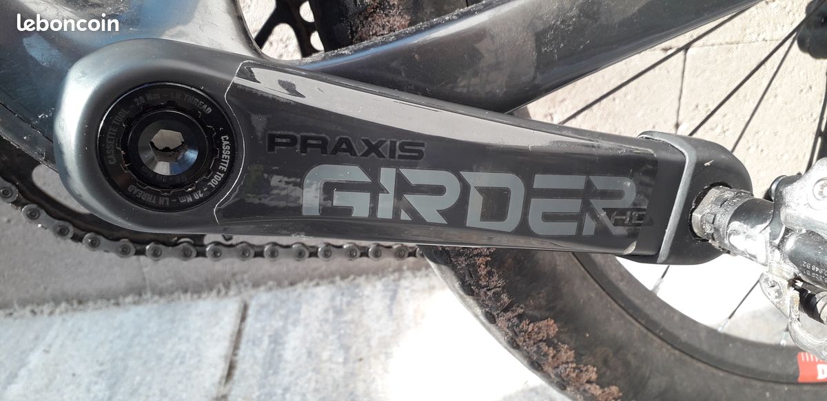 Pédalier VTT Praxis Works - Girder Carbone HD M30 - Gen2 - Manivelles 170 mm (image 1)