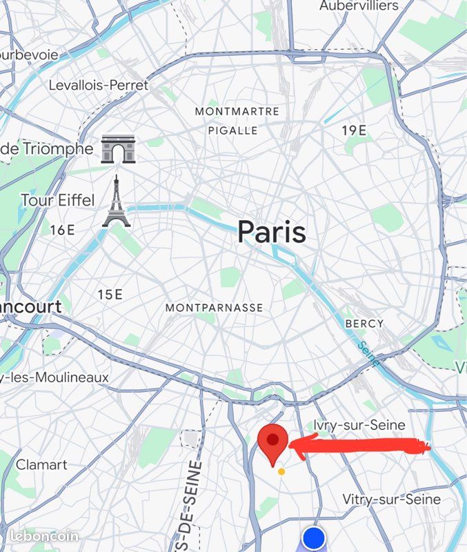 Appartement a louer villejuif - 1 pièce(s) - 25 m2 - Surfyn