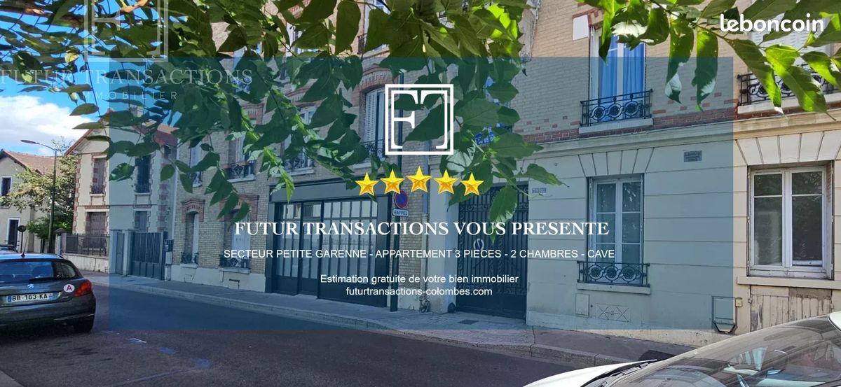 Appartement 3 pièces 50 m² · à Colombes · 50 m² · 279 500 €