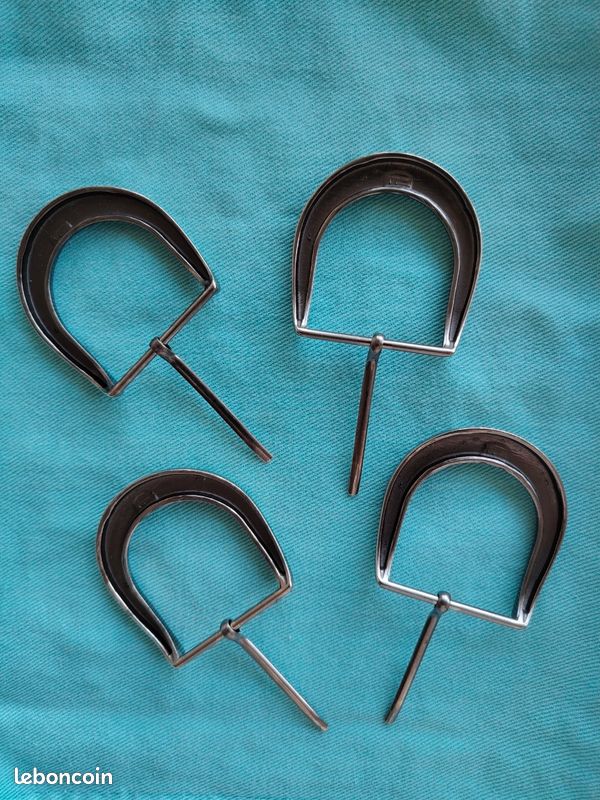 Petite Boucle De Ceinture Vintage En Métal – Homme – Taille Ajustable
