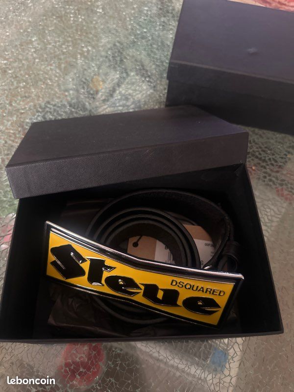 Ceinture en cuir Disquared 2 (image 3)