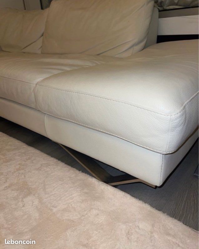 Canapé en cuir Natuzzi (image 11)