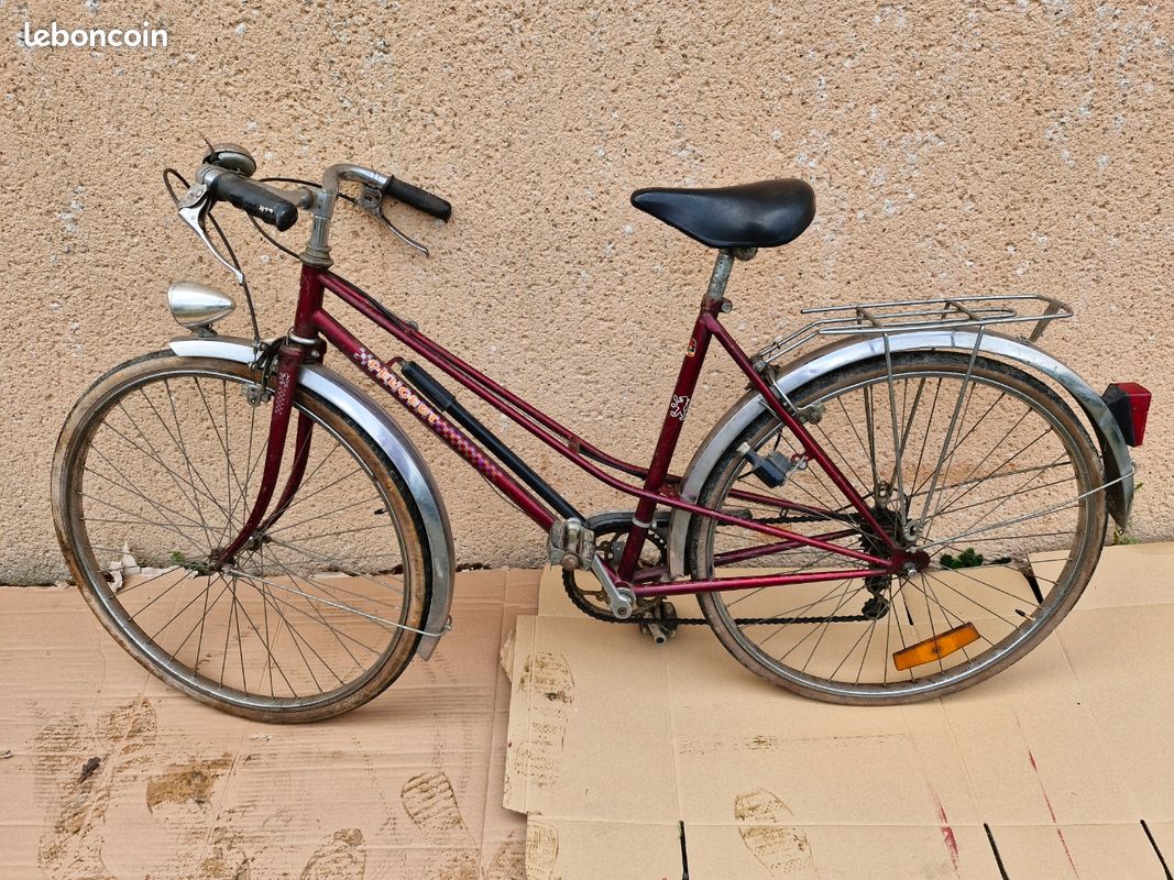 Antivol VELFIX velo ancien old bike peugeot BSA clément course 1900 NOS
